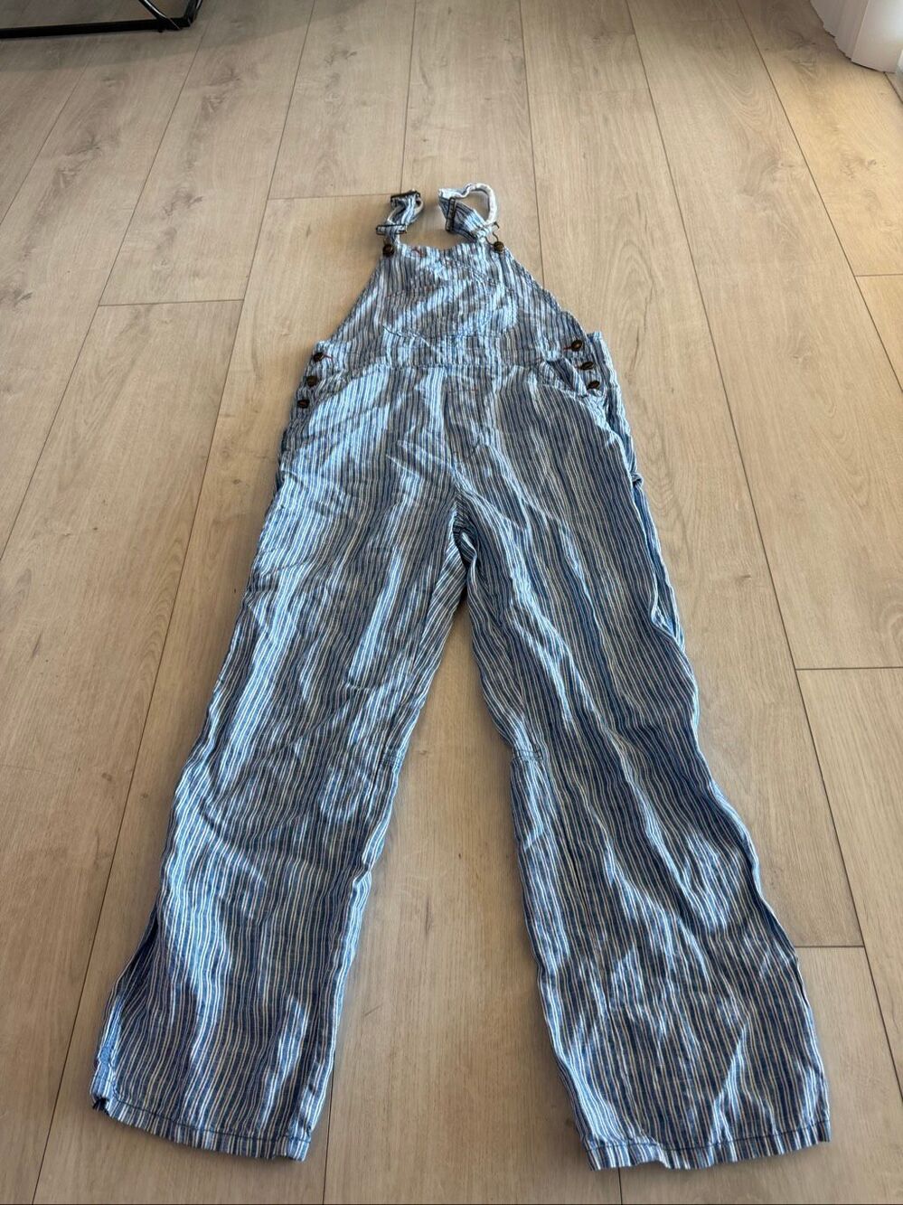 Faherty Linen Mechanic Overall women size s